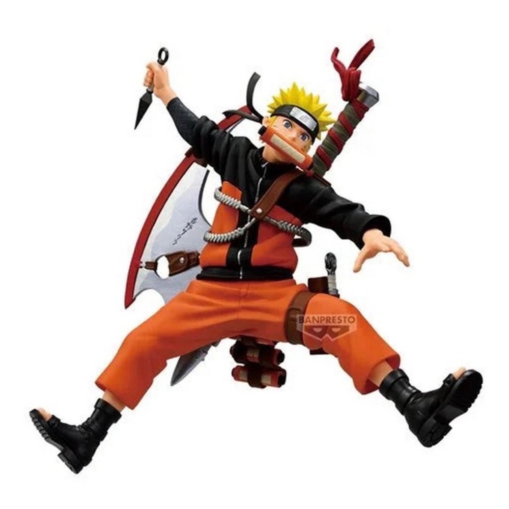 Banpresto Naruto Uzumaki Figure Naruto Shippuden Orange New Vibration Stars